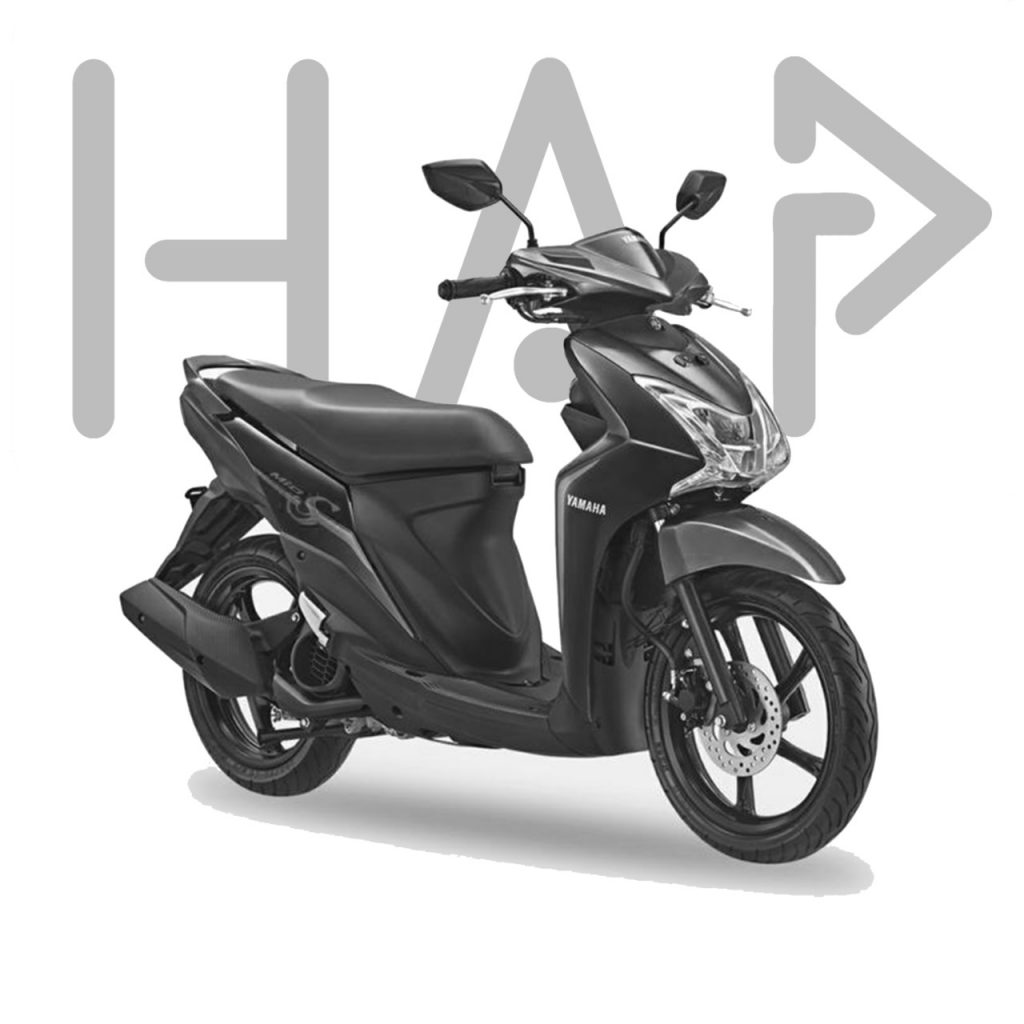 Motor Bike Rentals, Yamaha Mio S, best driver and best tour in Bali - Duniabooking